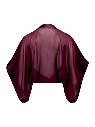 Vera Mont Chiffonstola mit 3/4 Arm in Strong Aubergine