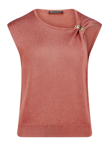 Betty Barclay Strick-Top mit Schnalle in Light Mahogany