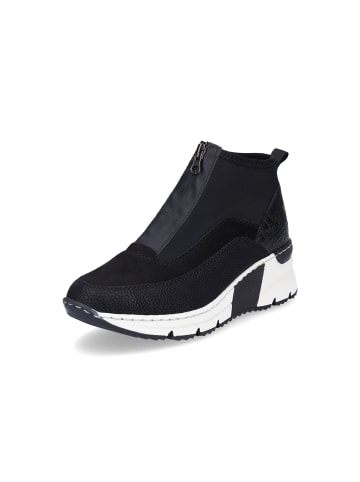 rieker Slip-on-Sneaker in schwarz