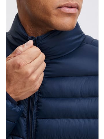 BLEND Steppjacke BHNils 20704890 ME Übergangsjacke mit hochabschließendem Kragen in Blau