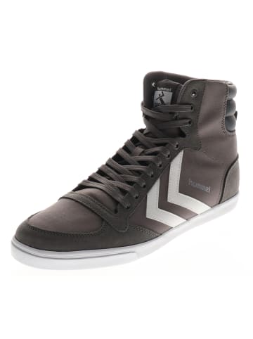 Hummel Sneaker High in Grau/Weiß