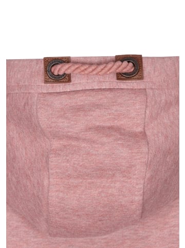 naketano Sweat Kapuzenjacke Brazzo Schmutz Pink Melange