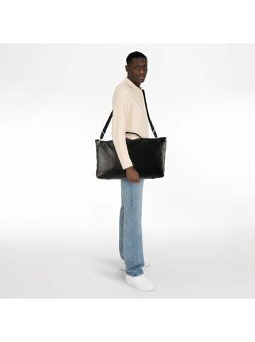 Marc O'Polo Weekender Reisetasche Leder 51 cm in black