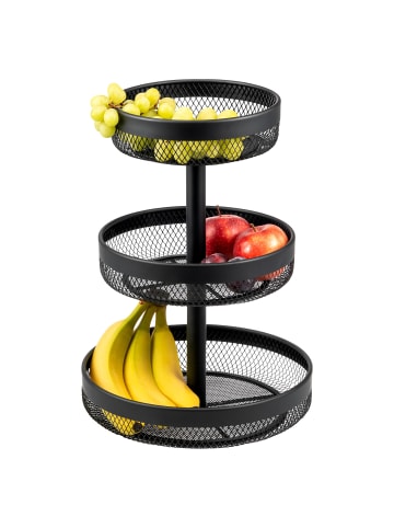 eluno 3-stöckige runde Obstetagere