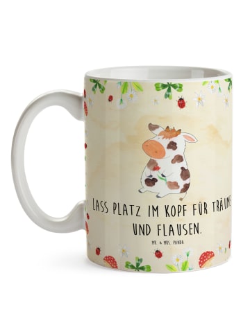 Mr. & Mrs. Panda Pott Kuh mit Spruch in Naturpapier