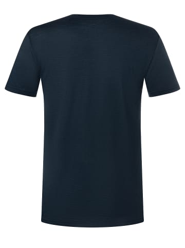 super.natural Merino T-Shirt in blau