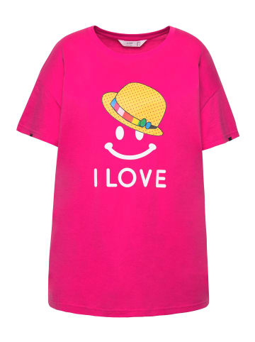 Angel of Style Sweatshirt in neon berry