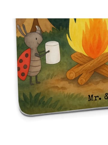 Mr. & Mrs. Panda Tassenuntersetzer Bär & Marienkäfer Lagerfeuer ... in Weiß