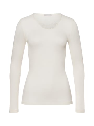 Hanro Unterhemd Woolen Silk in cygne