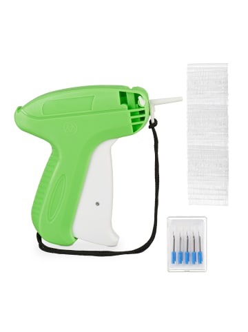relaxdays 2x Etikettierpistole in Grün-Weiß