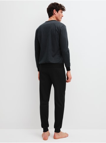 Calida Pyjama in schwarz