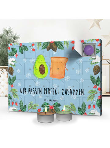 Mr. & Mrs. Panda Duftkerzen Adventskalender Avocado Toast mit Sp... in Eisblau