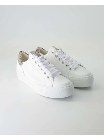 Paul Green Sportliche Schnürschuhe in Weiß