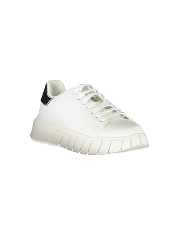 GAELLE PARIS Weiße Polyurethan-Sneaker