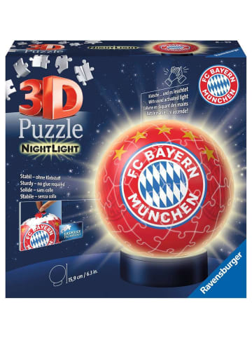 Ravensburger Konstruktionsspiel Puzzle 72 Teile Nachtlicht FC Bayern München 6-99 Jahre in bunt