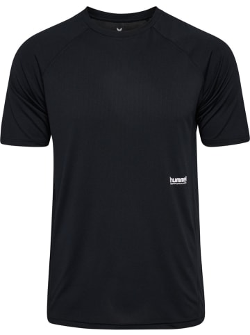 Hummel T-Shirt "Pulse Workout T-Shirt S/S" in Schwarz