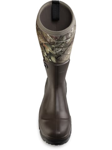 Dunlop Gummistiefel Snugboot Wildlander in dunkelbraun in dunkelbraun