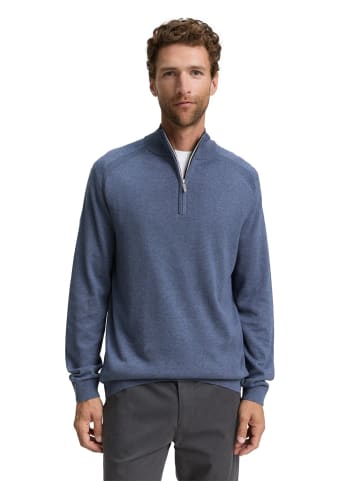 Tom Tailor Pullover BASIC KNIT TROYER in Blau