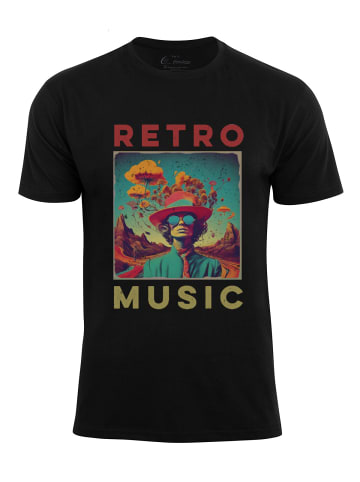 Cotton Prime® T-Shirt - Retro Music in Rot