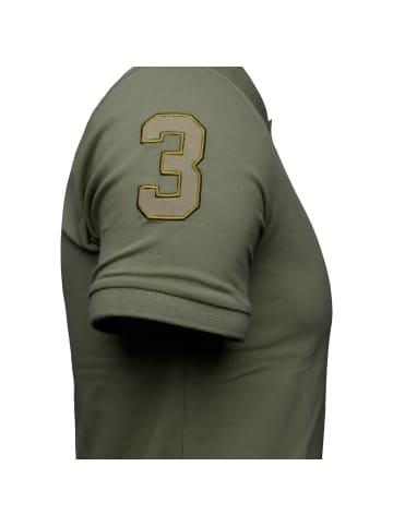 La Martina Poloshirt MAP300 in dunkelgruen