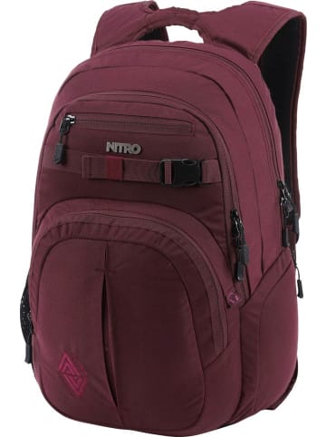 Nitro Nitro Rucksack CHASE WINE rot