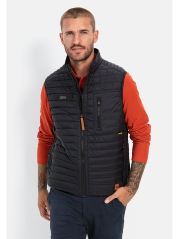 Camel Active Steppweste mit leichtem Futter in Schwarz