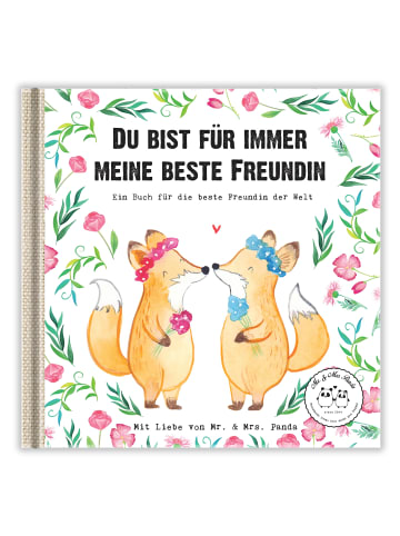 Mr. & Mrs. Panda Geschenkbuch Du bist für immer meine beste Freu... in Weiß