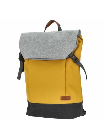 Zwei Benno BE350 - Rucksack 45/63 cm erw. in gelb