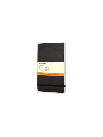 Moleskine Notizblock mit weichem Einband, Liniert "Classic Reporter" in Schwarz