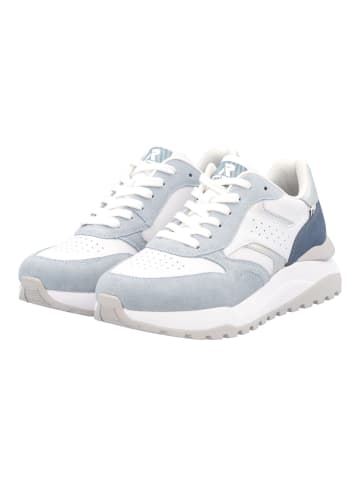 rieker Sneaker in Blau/Weiß