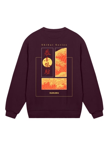 F4NT4STIC Sweatshirt Shibui Series Japan Streetstyle in maroon