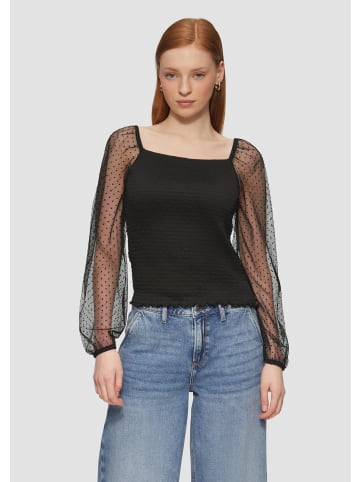 QS T-Shirt in 9999_schwarz