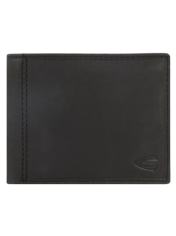 Camel Active Vietnam Geldbörse RFID Leder 9 cm in schwarz