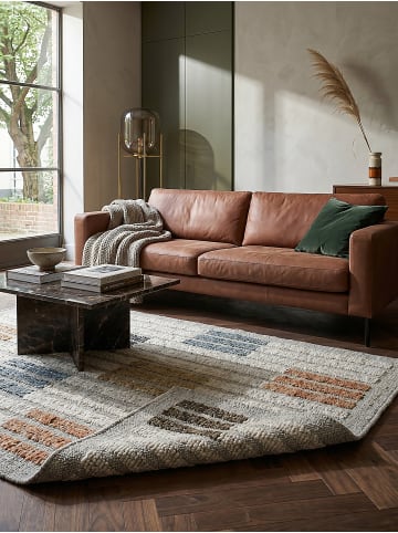 KADIMA DESIGN Flachgewebe-Teppich Handgetuftet ALDER Geometrisch 58% Wolle Wohnzimmer in Multi