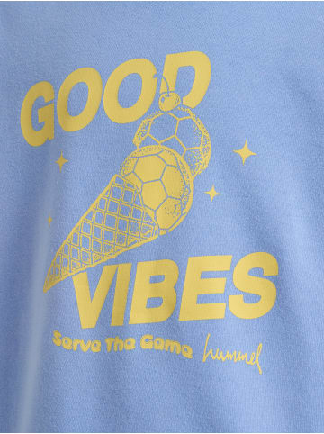 Hummel Sweatshirt Hmljr Graphic Kinder in SERENITY