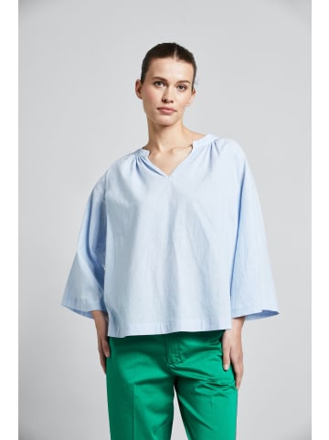 Bugatti Chiffonbluse in hellblau