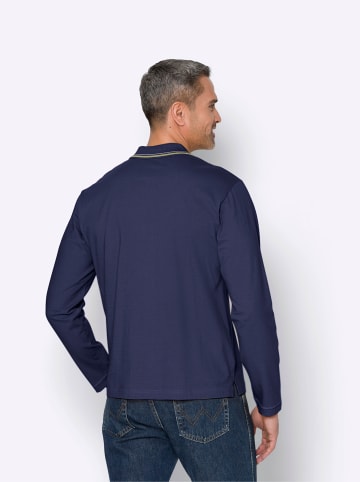 Sieh an! Poloshirt in marine