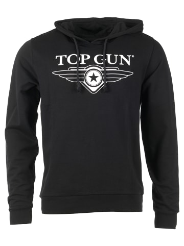 TOP GUN Kapuzenpulli TG20201049 in black