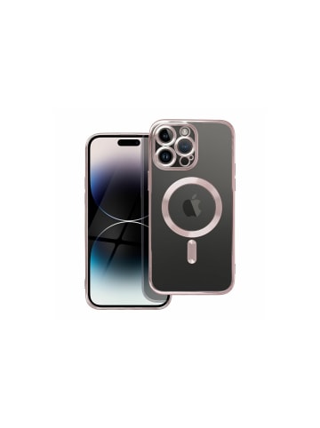 COFI 1453 MagSafe Hülle mit Kameraschutz kompatibel mit Samsung Galaxy in Rosa