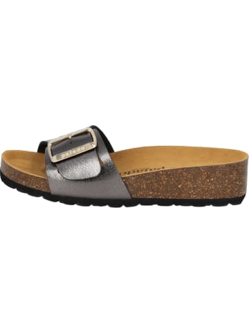 palado Pantoletten in grau schimmer