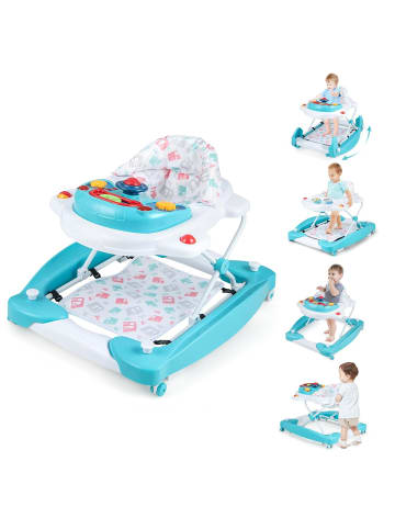 COSTWAY 6 in 1 Lauflernhilfe in Grün