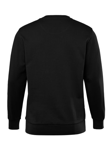 Men Plus Sweatshirt in schwarz