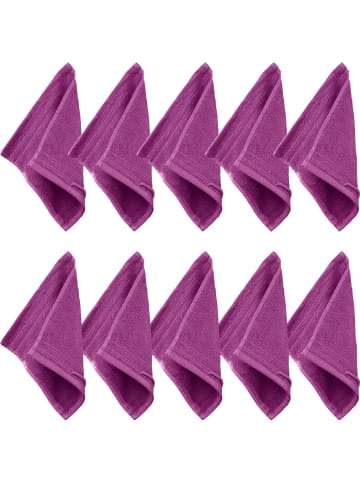 Erwin Müller Frottier Seiftuch 10er-Pack Heidelberg in fuchsia
