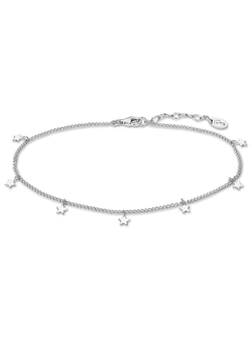 LOTUS silver Fußkette Silber 925 Sterling Silber ca. 23cm Sterne