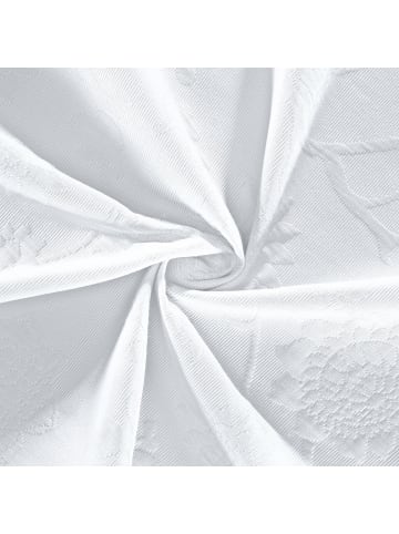 Erwin Müller Jacquard, Baumwollmischung Tischdecke Arnsberg in weiß