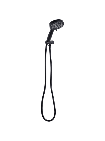 Beliani Wannenarmaturen ICHMA in Schwarz - (W) 12 x (H) 26 x (L) 7 cm