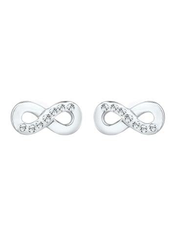 Elli Ohrringe 925 Sterling Silber Infinity in Silber