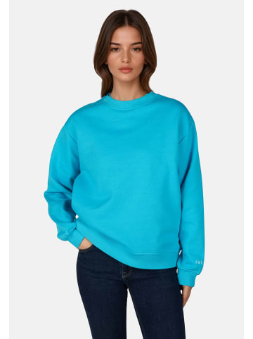 salzhaut Pullover TAGEL Scuba Blue