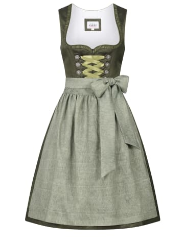 Nübler Midi Dirndl Ginger in Grün