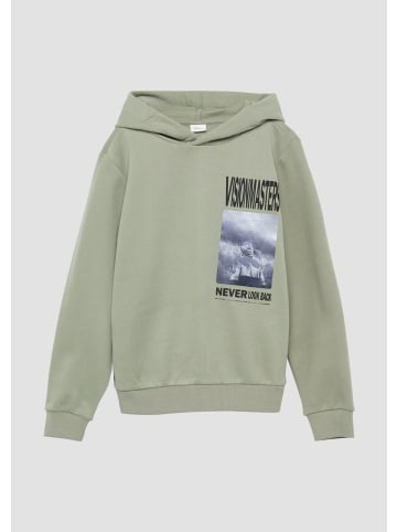 s.Oliver Sweatshirt in 7805_helles olivgrün
